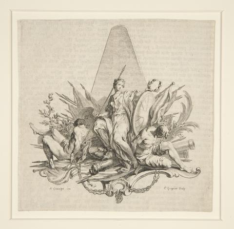 Charles Grignion I, Brittania Allegory, 1746–47