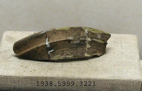 Unknown, green glazed sherd, ca. 323 B.C.–A.D. 256