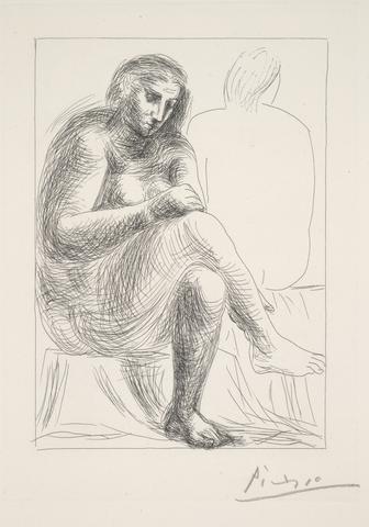 Pablo Picasso, Au Bain (In the Bath), October 1, 1930
