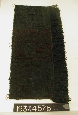 Unknown, Cloth fragment, 800–100 B.C.