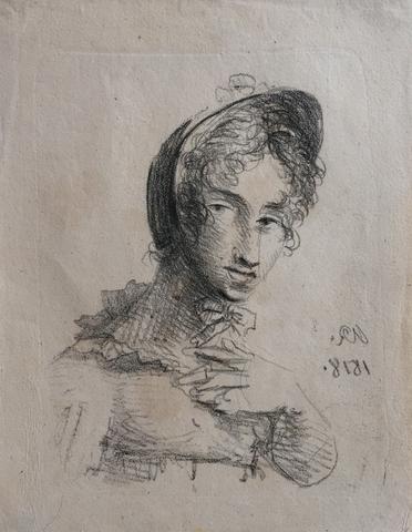 Friedrich Wilhelm Reuter, The Girl with the Coal-Scuttle Bonnet, 1818