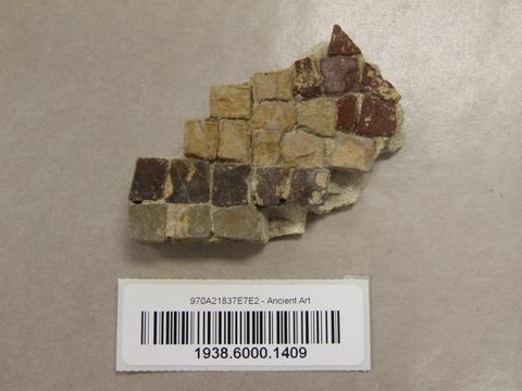 Unknown, Mosaic fragment, 1st–7th century A.D.