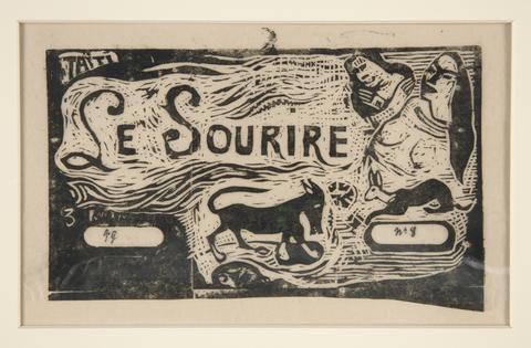 Paul Gauguin, Title for Le Sourire, 1899–1900