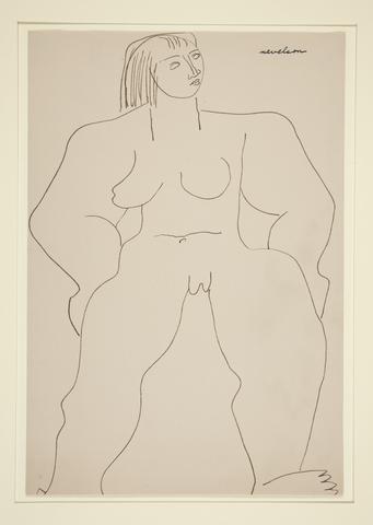 Louise Nevelson, Female Nude, 1932