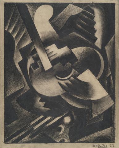 Jan Matulka, Abstract Forms, 1923, 1923