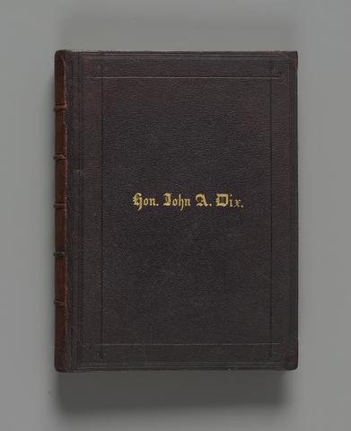 American Bank Note Company, Album honoring General John A. Dix, 1865–80