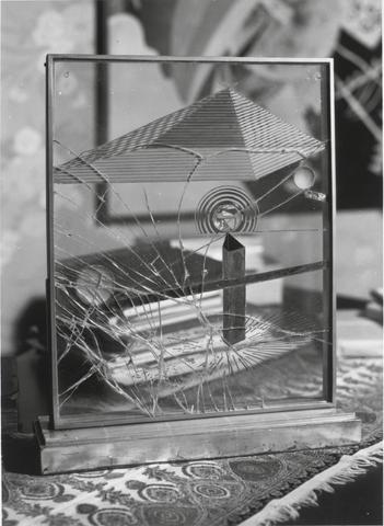 John Schiff, Photograph of Marcel Duchamp's "To be Looked at (from Other Side) with One Eye...," 1918 [MoMA] -- from Katherine S. Dreier's private collection, 1918, printed later