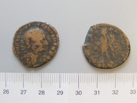 Constantius I, Emperor of Rome, 1 Nummus of Constantius I, Emperor of Rome from London, A.D. 307