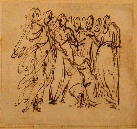 Pietro Buonaccorsi, called Perino del Vaga, Group of Figures, ca. 1535