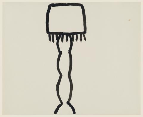 Philip Guston, Untitled [Lamp], from Suite of 21 Drawings, 1970