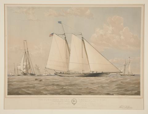T. G. Dutton, The Schooner Yacht "America", 1851