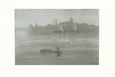 James McNeill Whistler, Nocturne: The River at Battersea, 1878