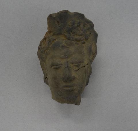 Head with a Hair Ornament, 14th–15th century