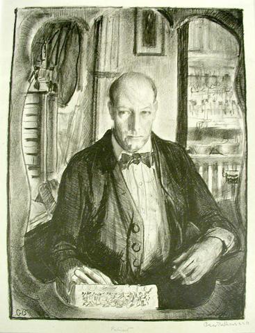 George Wesley Bellows, Self-Portrait, 1921