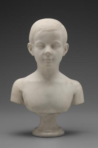 Larkin Goldsmith Mead, Bust of a Young Boy, 1860
