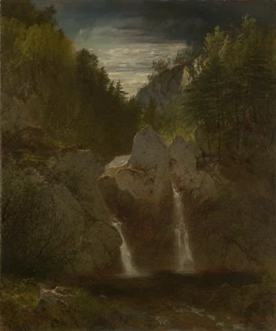 John Frederick Kensett, Rocky Pool, Bash Bish Falls, 1865
