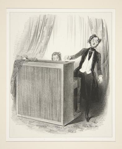 Paul Gavarni, Rendez-lui son leger bateau!, 1843