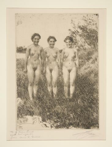 Anders Zorn, Three Sisters, n.d.