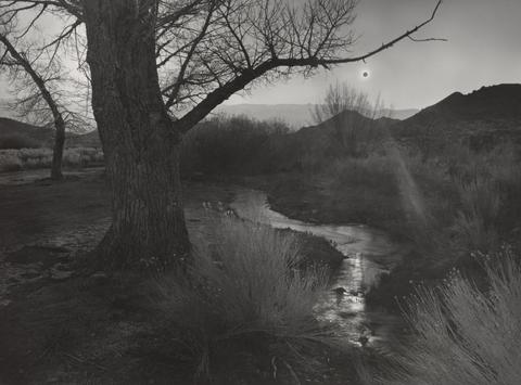 Ansel Easton Adams, The Black Sun, Tungsten Hills, Owens Valley, California, 1939