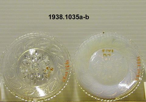 Unknown, Two Cup Plates, 1830–50