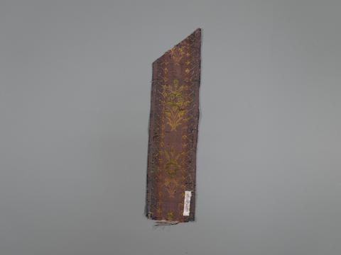 Unknown, Trimming Band with Flower Sprays, 18th century