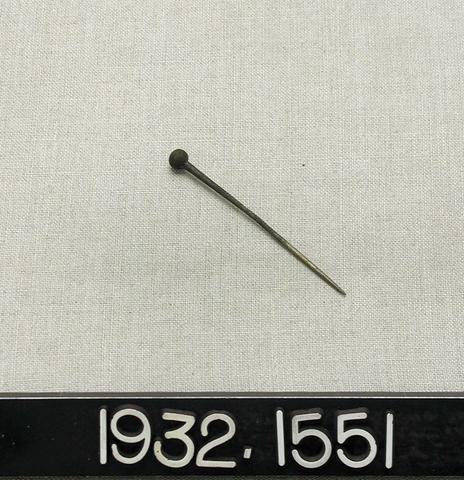 Unknown, Bronze Pin, ca. 323 B.C.–A.D. 256