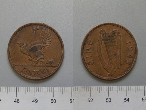 London, 1 Penny from London, 1943