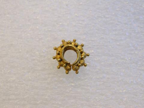 Unknown, Granulated Ear Ornament, mid-7th to 10th century