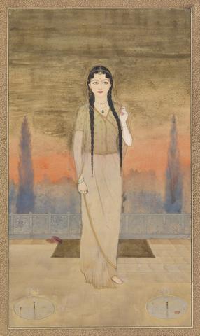 Samuel Fyzee-Rahamin, Portrait of Atiya Fyzee (1877–1967), late 19th century