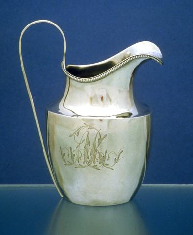 Joseph Shoemaker, Cream pitcher, ca. 1800