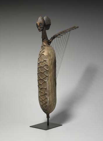Harp with Janus Head, early 20th century