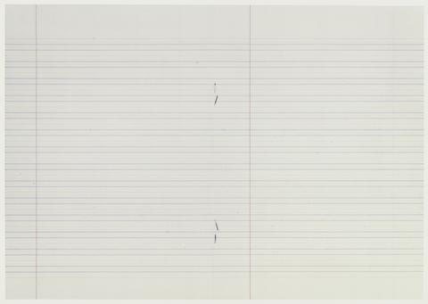 Orit Raff, Untitled (Notebook), 1997