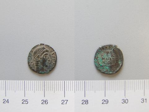 Constans I, Emperor of Rome, 1 Nummus of Constans I, Emperor of Rome from Nicomedia, 347–48