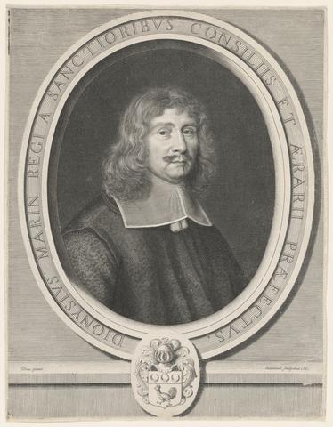 Robert Nanteuil, Denis Marin, 1661
