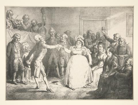 Josef Lanzedelly, Die Hochzeit (The Wedding), ca. 1818–19