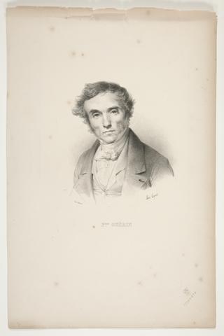 Leon Cogniet, Portrait of Pierre-Narcisse Guérin, 1838–42