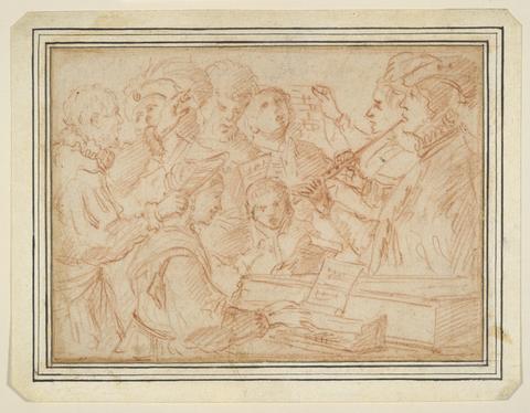 Unknown, A Musical Party, 17th century