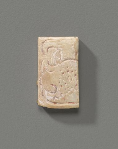 Unknown, Shell fragment with Mayan glyphs, A.D. 600–900