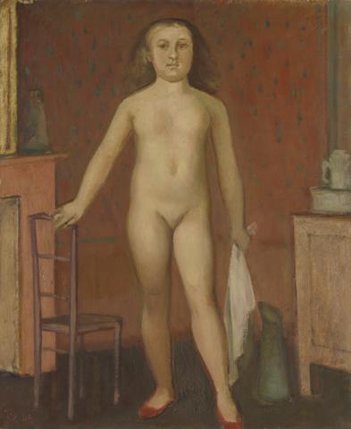 Balthus, Study for the Bather, 1949