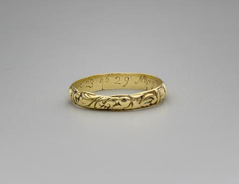Unknown, Mourning Ring Honoring Anna Rogers, 1770