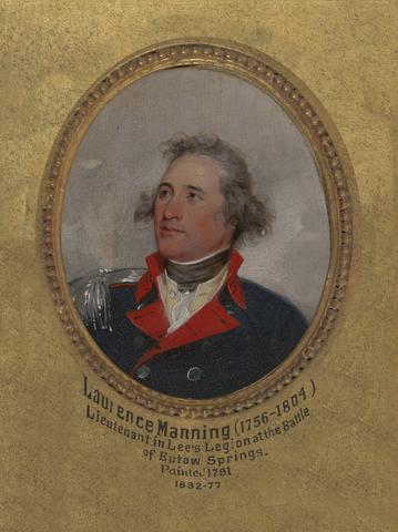 John Trumbull, Lawrence Manning (1756–1804), 1791