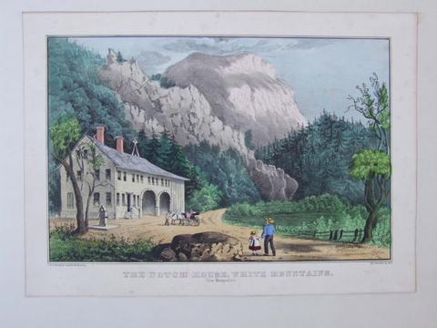 Currier & Ives, The Notch House, White Mountains/New Hampshire., 1857–1872
