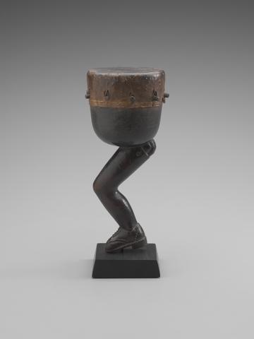 Drum Supported by a Human Leg (Singanga), early to mid-20th century