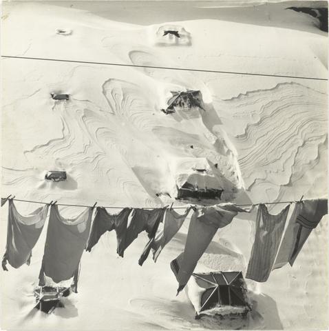Jerome Liebling, Snow, Roof N.Y.C, 1947