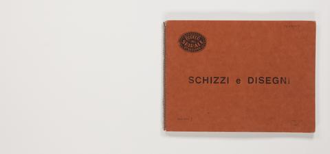 Pavel Tchelitchew, Sketchbook: 29 leaves and covers, 1954–57