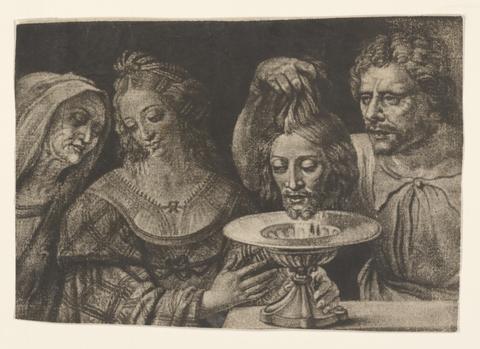 Jan Thomas, Salome Receiving the Head of John the Baptist, ca. 1660