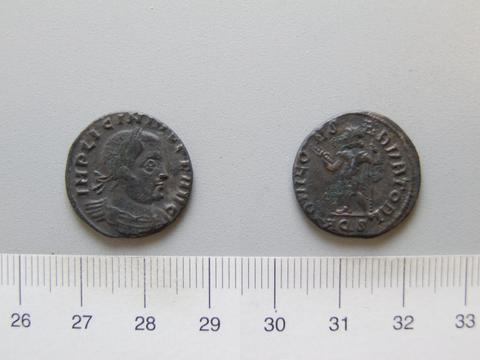 Constantine I, Emperor of Rome, 1 Nummus of Constantine I, Emperor of Rome from Aquileia, 312–13