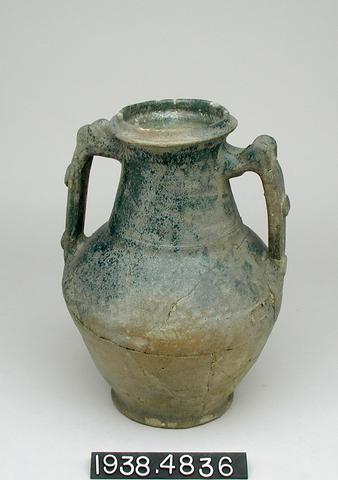 Unknown, Two-handled green-glazed jug, ca. 323 B.C.–A.D. 256