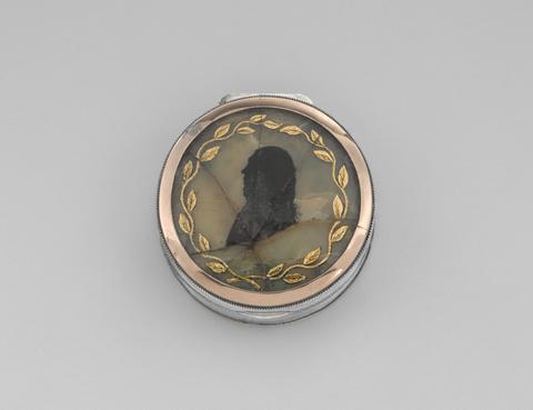 M. R., Snuff box or patch box, 1780–1810