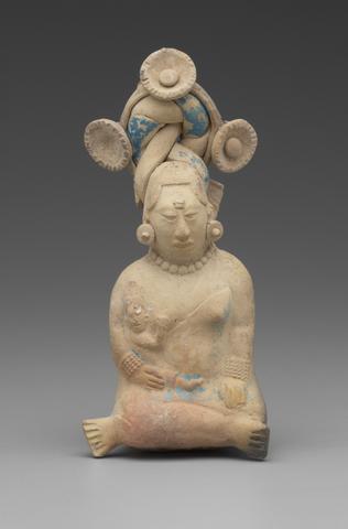Unknown, Female Figure with a Child, A.D. 600–900